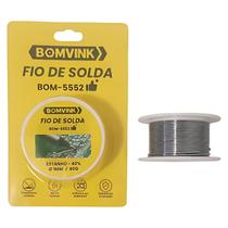 Fio de Solda Estanho 1.0mm Rolo 40x60 com Fluxo 40g