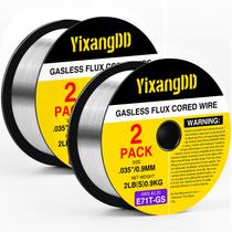 Fio de solda Flux Core YixangDD E71T-GS 0,9 mm 1 kg, pacote com 2