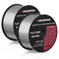 Fio de soldagem de núcleo de fluxo ARCCAPTAIN E71T-GS 0,8 mm 2 kg x2 Fio de soldagem de núcleo de fluxo ARCCAPTAIN E71T-GS 0,8 mm 2 kg x2