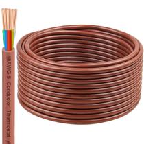 Fio de termostato XRDS-RF 18AWG 5 condutores de 15 m de cobre