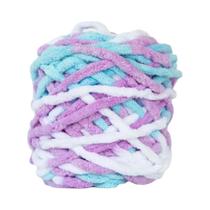 Fio De Tricô Chenille Macio 100g, Algodão E Lã Para Tricô Manual De Cachecol DIY, Fio Grosso Tipo