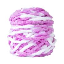 Fio De Tricô Chenille Macio 100g, Algodão E Lã Para Tricô Manual De Cachecol DIY, Fio Grosso Tipo