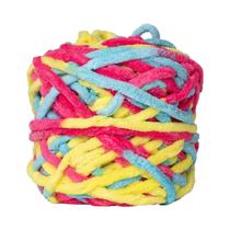 Fio De Tricô De Chenille Macio, Linha De Algodão Ice Strip, Lã DIY Para Cobertor E Cachecol Feitos À