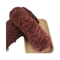 Fio De Veludo Chenille Macio 95g, Lã Misturada Para Tricô De Cachecol, Casaco, Cobertor De Bebê E