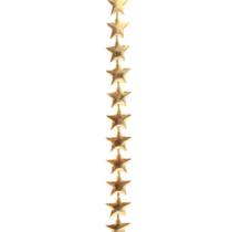 Fio Decorativo Estrela Dourada - 2 cm x 5 m - 1 unidade - Cromus - Rizzo