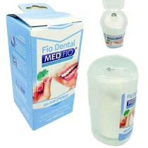 Fio Dental 500 metros Aroma Menta com tampa Flip Super resistente - Medfio
