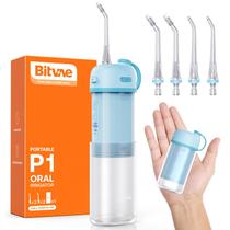 Fio dental aquático Bitvae P1 Travel Cordless 150 ml azul celeste Fio dental aquático Bitvae P1 Travel Cordless 150 ml azul celeste