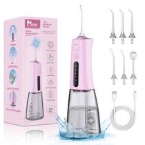 Fio dental aquático MOCEL OLED Display 300mL rosa