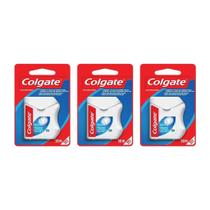 Fio Dental Colgate 50M - Kit Com 3Un