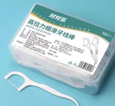 Fio Dental com haste 50 unidades