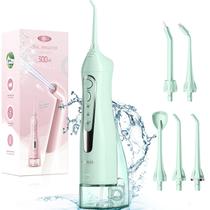 Fio dental de água COSLUS F5020E portátil 300mL verde