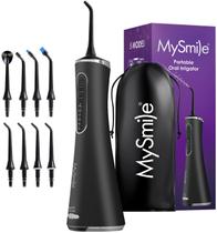 Fio dental de água sem fio MySmile LP211 5 modos à prova d'água