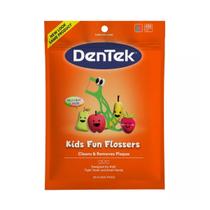 Fio Dental Dentek Infantil Fluor Saborizado Alça Confortável Fio Dental Dentek Infantil Fluor Saborizado Alça Confortável