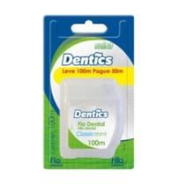 Fio Dental Dentics Classic menta, 1 unidade, leve 100m e pague 50m