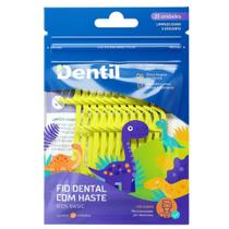 Fio Dental Dentil Kids Basic com Hastes 20 Unidades Fio Dental Dentil Kids Basic com Hastes 20 Unidades