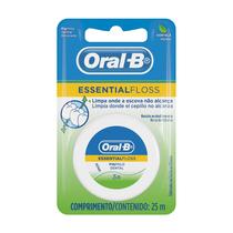 Fio Dental Encerado Essential Floss Menta 25M - Oral-B