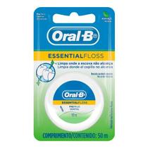 Fio Dental Essential Floss Encerado com 50m Oral-B Fio Dental Essential Floss Encerado com 50m Oral-B