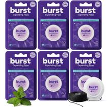 Fio Dental Expansível Burst Menta Eucalipto 220m Fio Dental Expansível Burst Menta Eucalipto 220m