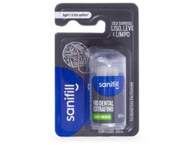 Fio Dental Extra Fino Menta SANIFIL 100 m