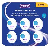 Fio dental Hayden Enamel Care para bocas sensíveis 30m x 6