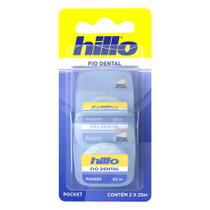 Fio Dental Hillo Pockete com 2 Unidades de 25m cada