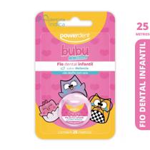 Fio Dental Infantil Bubu e As Corujinhas 25 metros Powerdent