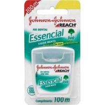 Fio Dental Johnson's Reach Essencial Menta