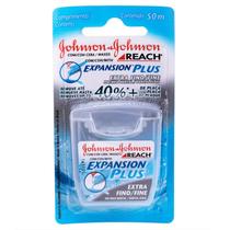 Fio Dental Johnson's Reach Expansion Plus Extra Fino 50m