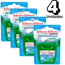 Fio Dental Johnsons Reach Expansion Plus Menta Kit 4 Und 50m