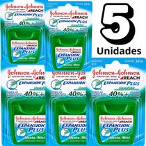 Fio Dental Johnsons Reach Expansion Plus Menta Kit 5 Und 50m