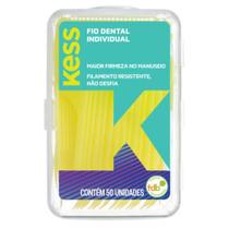 Fio Dental Kess Individual Pote Com 50 Unidades REF:2002