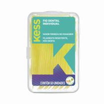 Fio dental kess individual pote com 50 unidades ref 2002 Fio dental kess individual pote com 50 unidades ref 2002