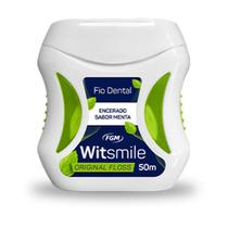 Fio Dental Menta Com Cera (50m) - FGM Fio Dental Menta Com Cera (50m) - FGM