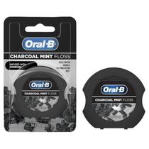 Fio dental Oral-B Charcoal Mint 50 m resistente a desfiar Fio dental Oral-B Charcoal Mint 50 m resistente a desfiar