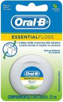 Fio Dental Oral-B Essential Floss Encerado Menta 25m