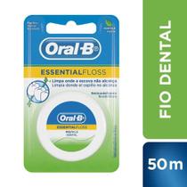 Fio Dental Oral-B Essential Floss Encerado Menta 50m - Oral b