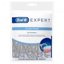 Fio Dental Oral B Expert Floss Picks 45 Unidades