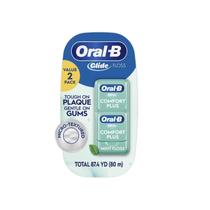 Fio dental Oral-B Glide Comfort Plus, extra macio, sabor menta