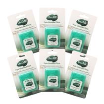 Fio dental ou AMD Pure Unwaxed 50 ml sem PFOA, pacote com 6 Fio dental ou AMD Pure Unwaxed 50 ml sem PFOA, pacote com 6