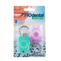Fio Dental Portatil Higiene Bucal/Limpeza Prevenção De Cárie