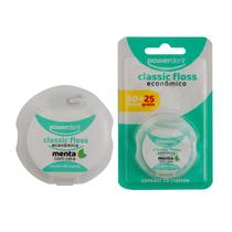 Fio dental PowerDent Classic Floss Econômico - 75 m