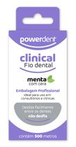 Fio Dental Powerdent Clinical 500m Alta Resistência e Conforto para Uso Diário