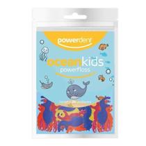 Fio Dental Powerfloss Ocean Kids c/24 unids Powerdent Fio Dental Powerfloss Ocean Kids c/24 unids Powerdent