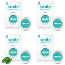 Fio Dental Smile Floss Expanding Mint 4 Unidades de 27,4 m
