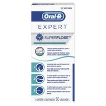 Fio Dental Superfloss Oral-b Expert Caixa 50 Unidades