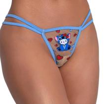 Fio Dental Transp Hello Kitty Sticth Pimenta Sexy