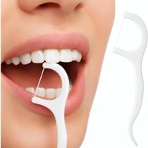 Fio Dental Ultra Fino Com Haste - 50 a 200 unidades (50) Fio Dental Ultra Fino Com Haste - 50 a 200 unidades (50)