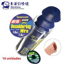 Fio Desoldador Para Mecânico, 10 Peças, 1.0-3.5mm, Removedor De Solda, Ferramentas De Soldagem PCB