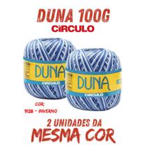 Fio duna circulo 100g kit com 2 un