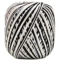 Fio duna cor 9016 zebra preto e branco 170 mts